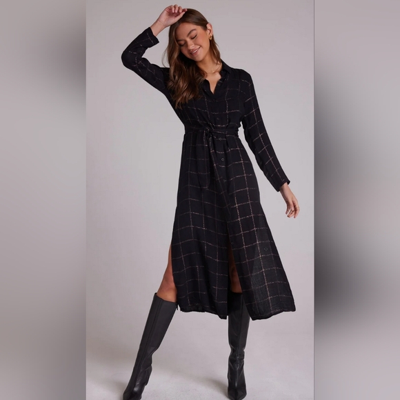 Bella Dahl Flowy Hem Maxi Dress - Picture 1 of 13